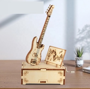 Rompecabezas 3D de Madera, Caja de <span class=keywords><strong>Música</strong></span>, Modelo Difícil, Juguete Educativo Hecho a Mano para Niños de 5 a 7 Años, Unisex, OEM BYH807 - Product Image 5