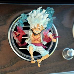 14 styles de figurines de manga pour voitures, 1 pièce, ZORO, SANJI, CHOPPER, NIKA, NAMI, LUFFY, BOA, figurines d'anime en PVC, jouets - Product Image 1