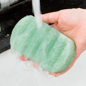 Gloway – éponge de bain pour le corps en <span class=keywords><strong>Konjac</strong></span>, 100% naturel, Rectangle à base de plantes, charbon de bois noir, 7 couleurs au choix, offre spéciale - Product Image 5