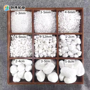 Tự nhiên trắng rửa sông đá cuội sỏi đá cho trang trí sân vườn cảnh quan ngoài trời con đường ban công lát đá - Product Image 2