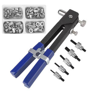 Set di pistole a rulli manuali multi-misura per rivetti, salva-lavoro, azionamento con una mano, 6 pezzi, utensile hardware - Product Image 5