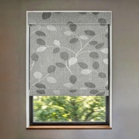 Persiana enrollable opaca para ventana, persianas y cortinas con control remoto