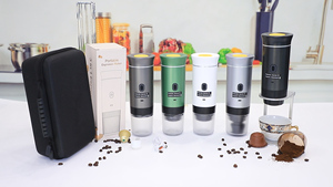 เครื่องชงกาแฟแคปซูลพกพา 12V ใช้พอร์ต USB-C ชาร์จไฟได้ พร้อมระบบทำความร้อนในตัว แรงดัน 20 บาร์ เหมาะสำหรับใช้ในโรงแรมและรถยนต์ - Product Image 5