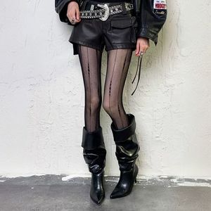 Women Fishnet Stockings 15D Ultra Thin Solid Color Mesh Pantyhose For All Seasons - Product Image 3