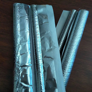 Funda de Aislamiento Térmico de Fibra de Vidrio con Papel de Aluminio, Funda de Protección de Cables de Alta Temperatura, Funda de Aislamiento Térmico de Fibra de Vidrio - Product Image 3