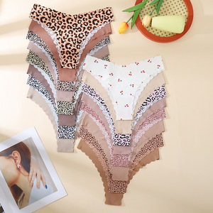 Set Personalizzato di 10 Slip Triangolari Senza Cuciture <span class=keywords><strong>per</strong></span> Donna, con Bordo Smerlato, Lusso Leggero, Intimo Base Premium, Colori Assortiti - Product Image 6