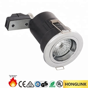 Baja Tensión Reino Unido fijo IP65 <span class=keywords><strong>Gu</strong></span> <span class=keywords><strong>10</strong></span> empotrado 100-240V AC/AC clasificada fuego Downlight GU10 o MR16 iluminación y circuitos de diseño de aluminio 80 - Product Image 4