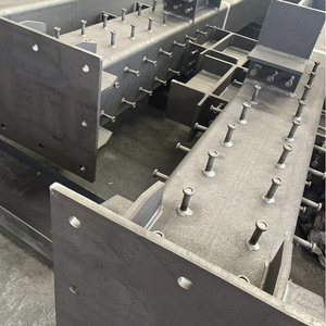 Grille en acier pour bâtiment industriel 300*300 A36, poutre en acier structurel galvanisé, application au plancher, anti-corrosion, appartement, villa - Product Image 2