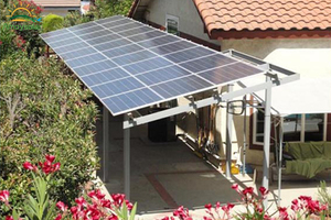 Fournisseur <span class=keywords><strong>direct</strong></span> d'<span class=keywords><strong>usine</strong></span> Xiamen Amoysolar : structure solaire préassemblée pour <span class=keywords><strong>carport</strong></span> au sol, avec vis de fixation et angle réglable. - Product Image 6