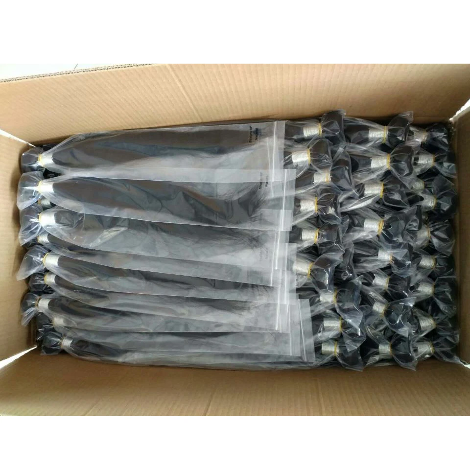 Wholesale Natural Black Color Human Hair Extension Straight Hair Bundles ,Original Brazilian Straight Hair