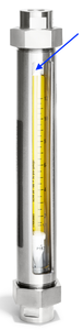 <b>Flow</b> <b>Meter</b> RAKD RAGN High Glass Tube Rotameter Variable Area Flowmeter Mechanical for Lab <b>Water</b> Air Gas Calibration - Product Image 5