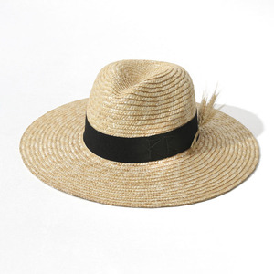 Chapeaux de <span class=keywords><strong>paille</strong></span> pour femmes, style Panama, pour l'été, la plage, la protection solaire, les vacances, les voyages, les activités de plein air et le quotidien - Product Image 1