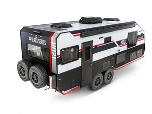 Caravana <span class=keywords><strong>de</strong></span> Lujo Personalizada Allroad <span class=keywords><strong>de</strong></span> 21 pies con Techo Rígido, Remolque <span class=keywords><strong>de</strong></span> Campamento Todoterreno con Cocina Deslizable <span class=keywords><strong>para</strong></span> Campamentos Familiares - Product Image 1
