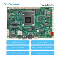 Computadora de Placa Única Techvision 3512R ARM RK3576 Octa-Core, 6TOPS NPU, 4GB LPDDR5x, Android 14, Debian 11, 1x Cámara MIPI-CSI, IA