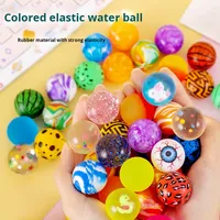 Ballon élastique coloré en caoutchouc, jouet pour enfants, cadeau, capsule, emballé dans un sac transparent, mini, léger, vente chaude sur les stands de rue et les marchés nocturnes