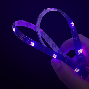ไฟแถบ <span class=keywords><strong>LED</strong></span> RGB 24V แบบชาร์จไฟได้ไฟซิลิโคนไฟสายหลากสี