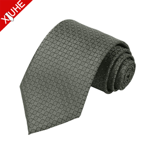 Cravates en polyester extra longues de couleur unie classique de haute qualité cravates à la mode en jacquard <span class=keywords><strong>lavande</strong></span> pour hommes vente en gros - Product Image 5