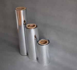 Pellicola in PET Metallizzato in Alluminio <span class=keywords><strong>a</strong></span> Doppio Lato 100nm per Membrane di Altoparlanti - Product Image 1