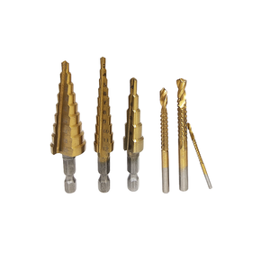 4-20 MM High Speed Steel Titanium Coated <b>Step</b> <b>Drill</b> Bit <b>Drill</b> bit - Product Image 3