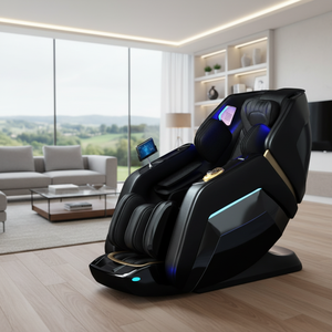 Массажное кресло 4D для всего тела с автоматическим режимом, функцией нулевой гравитации и системой умного расслабления для домашнего оздоровления - Product Image 1