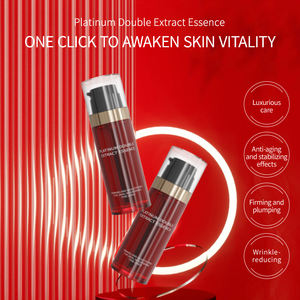 Платиновый двойной экстракт для травяного геля: двойная сыворотка (вода-масло) с женьшенем и трюфелем для уменьшения морщин и повышения упругости - Product Image 2