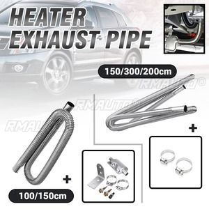 Tubo de conducto de aire para calefactor de estacionamiento de coche de 60/100/200/300 cm, manguera silenciadora de escape para calefactor diésel Webasto - Product Image 1