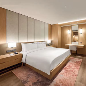 Ensemble de mobilier de chambre d'hôtel de luxe 5 étoiles sur mesure, projet clé en main FF&E, menuiserie de qualité professionnelle, solution pour l'Arabie Saoudite - Product Image 6