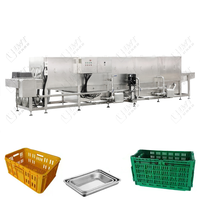 LWT Nouveau broyeur industriel Panier à oeufs Plateau Poulet Caisse en plastique-Séchage Machine à laver