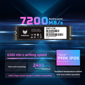 For GM7 1T/1TB/2T/4T M2 NVMe PCIe40 <b>Internal</b> Predator GM7000 <b>SSD</b> - Product Image 4