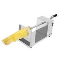 Twist Pommes De Terre Tour Trancheuse Chips Machine Spirale Printemps Pomme De Terre Twister Pomme De Terre Cutter Machines De Coupe