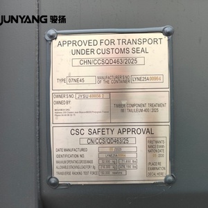 Contenedor de Envío de 40 Pies de Altura, Tipo High Cube, de Acero Corten Resistente, Venta al Por Mayor, Alta Calidad - Product Image 4