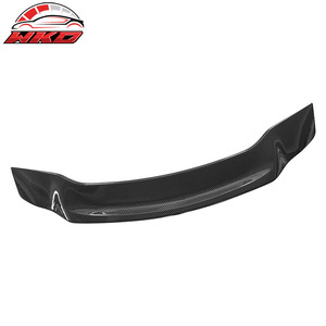 เหมาะสำหรับ Honda Civic Sedan 4 ประตู ปี 2013-2015 สปอยเลอร์หลังทรง R ลายคาร์บอนไฟเบอร์ - Product Image 2