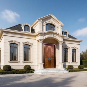 <span class=keywords><strong>Porte</strong></span> <span class=keywords><strong>d</strong></span>'<span class=keywords><strong>entrée</strong></span> <span class=keywords><strong>de</strong></span> villa en cuivre forgé à la main avec incrustation cloisonné, design personnalisé, insonorisée, isolée, avec serrure intelligente, ignifuge et sécurisée - Product Image 1