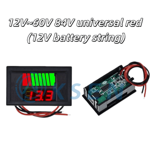 Batteria AI-KSEN del veicolo elettrico 12/24/48/60/72/84V, Display del misuratore di livello della batteria, tensione della batteria al litio CC - Product Image 2