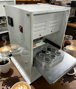 Máquina Selladora Manual de Vasos de Café Vacíos de Aluminio <span class=keywords><strong>Nespresso</strong></span>, Rentable, Personalizable con Múltiples Orificios para Cafeterías - Product Image 1