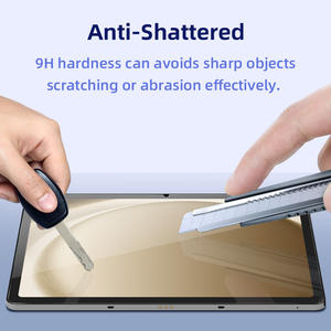 삼성 갤럭시 탭 A11 +/A11 플러스/A11/A11/A9 +/A9 플러스/A9 플러스/A9-Clear 2.5D 쉬운 설치 재고 강화 유리 화면 보호 필름 보호기 - Product Image 6