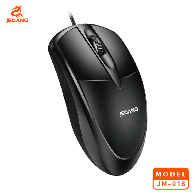 Handisen M045 Ergonomic 3D Optical USB Mouse Waterproof Business Office Gaming 3-Button Custom Logo Black Wired Cheap Right Used