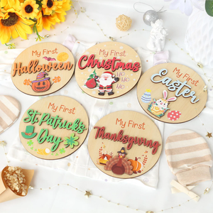 Accessoires photo pour les premiers moments de bébé, cadeau de fête prénatale, premier anniversaire de bébé, première fête des mères, premier Noël de bébé - Product Image 2