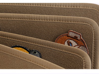 Panneau de présentation extérieur pour badges auto-agrippants, lot de 4, portable, pour collectionneur, durable
