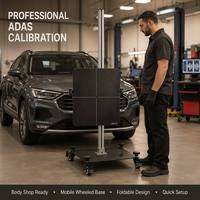 Herramienta de Calibración ADAS 3 en 1 UDIAG ADAS-A, Kit de Sistema de Calibración de Radar, Cámara, ACC, BSM y LDW para Talleres de Carrocería