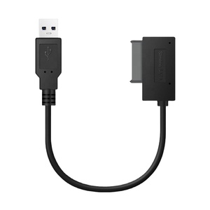 Adaptador convertidor USB 3,0 a SATA para ordenador portátil/Notebook <span class=keywords><strong>PC</strong></span> Slimline CD DVD Rom SATA Cable 6P + 7P Accesorios de ordenador - Product Image 2