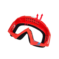 Masque de ski NJ avec verres anti-buée, protection UV, design léger à monture intégrale, verres remplaçables pour les sports d'hiver en plein air