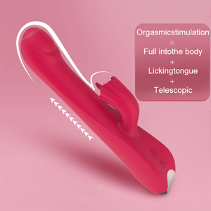 ไวเบรเตอร์ซิลิโคนสำหรับผู้หญิงเครื่องสั่นลิ้นสำหรับผู้หญิง - Product Image 6