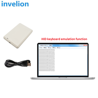 Lecteur-graveur USB de bureau UHF RFID Prix bas Logiciel de démonstration SDK gratuit Fonctionne comme un clavier virtuel pour le codage des données EPC