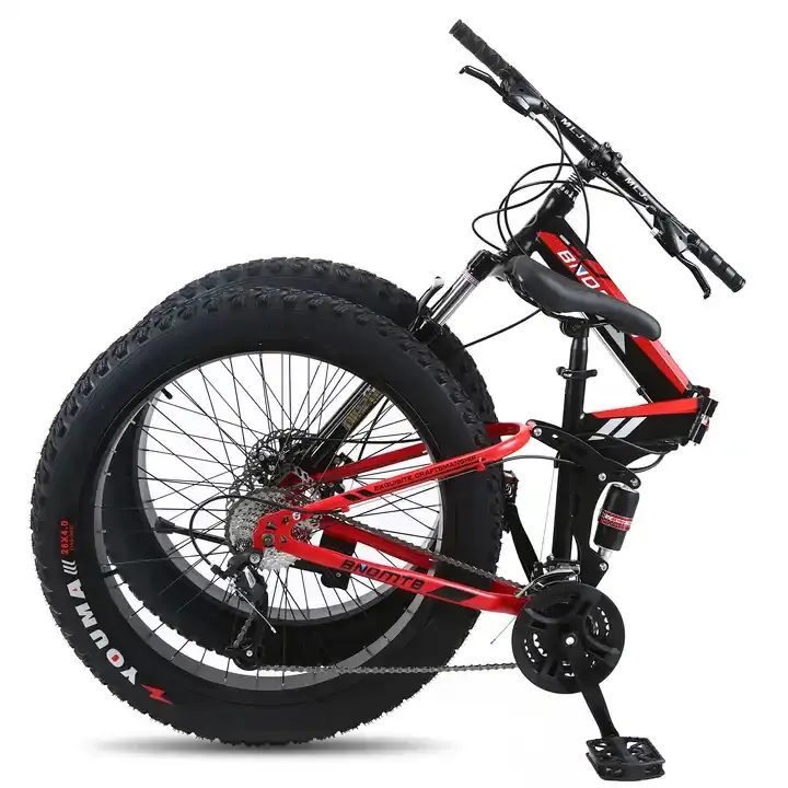 Prezzo di fabbrica all'ingrosso 26 pollici Mountain Snow Bike 4.0 ampliamento pieghevole grande grasso pneumatico bicicletta fatbike per la vendita