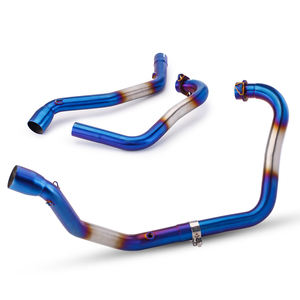 Tubo Deslizante para SUZUKI GIXXER <span class=keywords><strong>Vstrom</strong></span> <span class=keywords><strong>250</strong></span> GIXXER250 Vstrom250, Escape de Motocicleta Modificado de Carreras, Tubería Frontal de 51 mm Inoxidable - Product Image 5