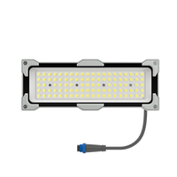 Module de projecteur LED 50W en aluminium moulé sous pression avec lentille PC + verre IP67 IK09 CRI70 Garantie 7 ans