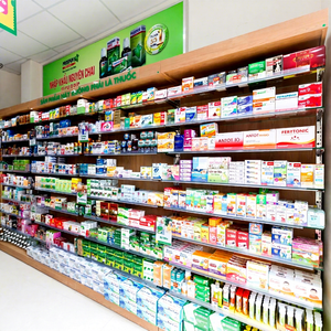Pharmacy & Phone Shop Showcase Display Stand Glass Shelves LED Lighting-Waterproof Customizable Dimensions-OEM Service ADONG - Product Image 1