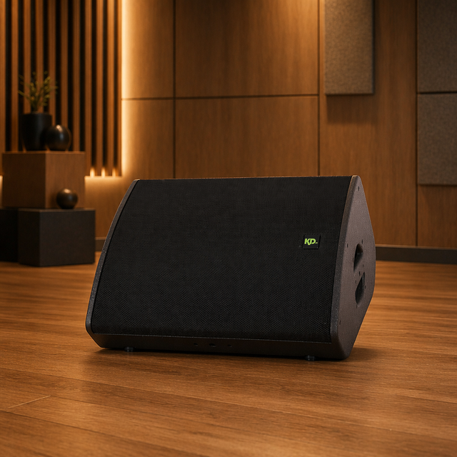 15-inch Coaxial Professional Audio Monitor Speaker Unit 8 Ohms Multi-layer Birch Plywood Bar Speaker 1800W Max Output High SPL