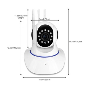 Thiết kế cổ điển hai cách âm thanh Camhi App chất lượng tốt nhất 8MP 4k Home Wireless Camera giám sát trong nhà - Product Image 3